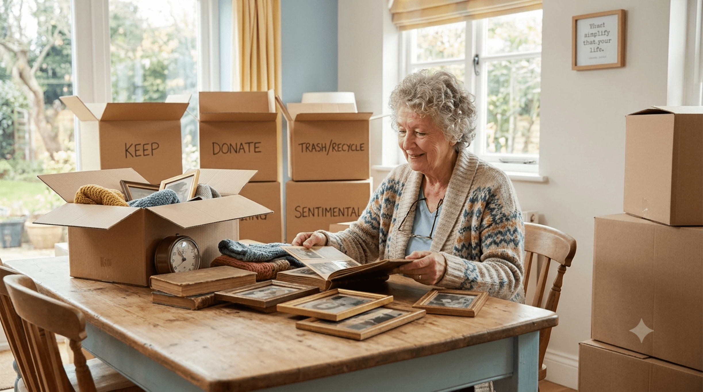 How To Sort 50 Years Of Belongings: A Senior Home Decluttering Framework