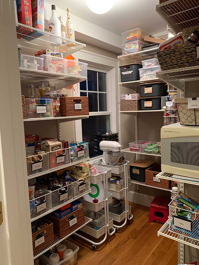 An Organized Life - Kitchen & Pantry After Organizing